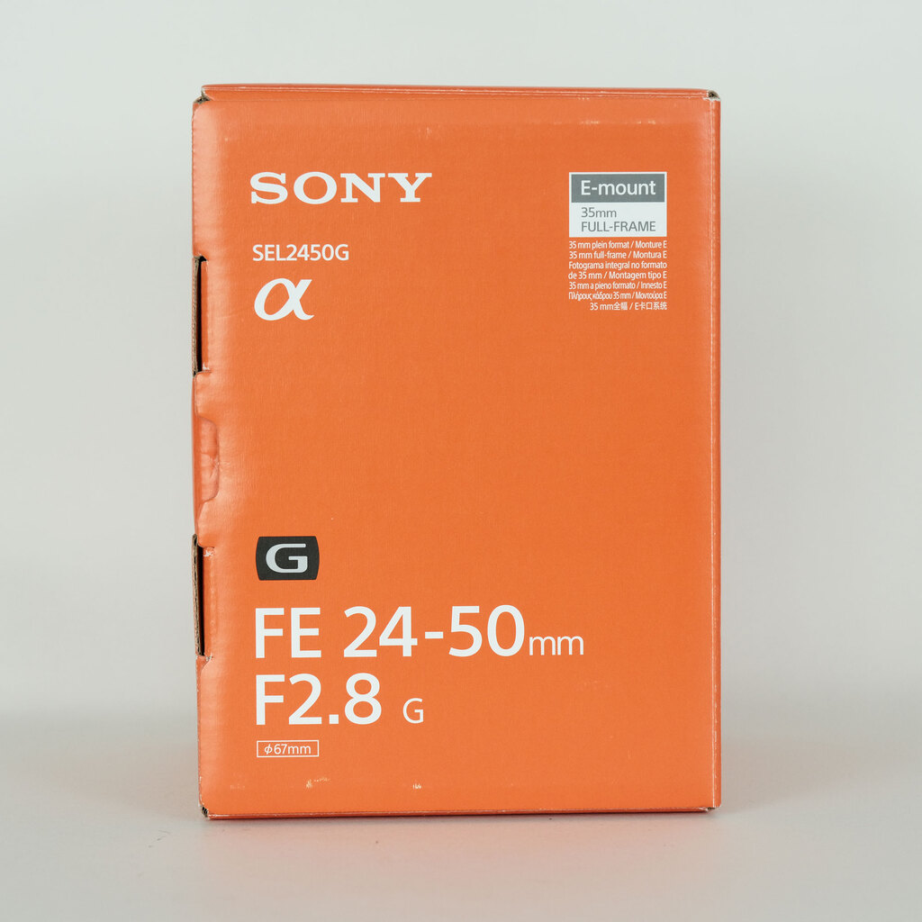 SONY FE 24-50mm F2.8 G SEL2450G