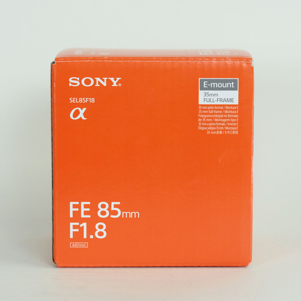 SONY FE 85mm F1.8 SEL85F18
