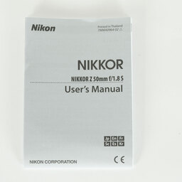 Nikon NIKKOR Z 50mm f/1.8 S
