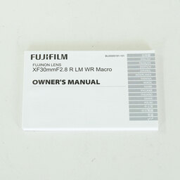 FUJIFUILM XF30mmF2.8 R LM WR Macro