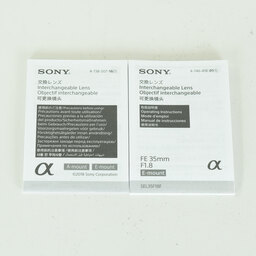 SONY FE 35mm F1.8 SEL35F18F SONY FE 35mm F1.8 SEL35F18F