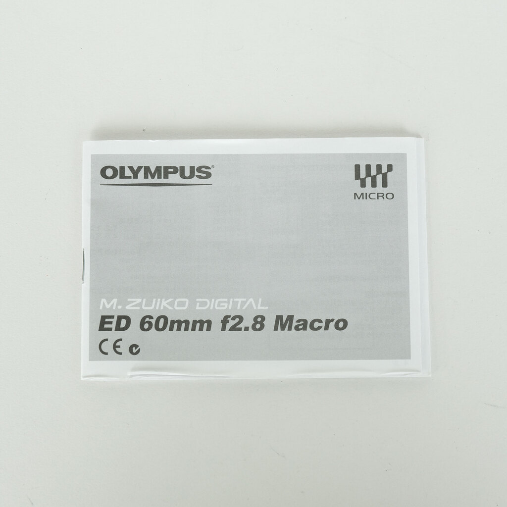 OLYMPUS M.ZUIKO DIGITAL ED60mm F2.8 Macro