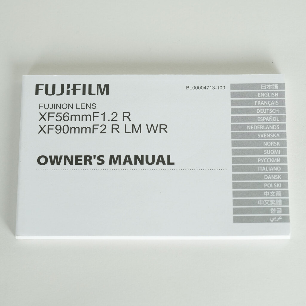 FUJIFILM XF56mmF1.2 R