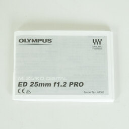 OLYMPUS M.ZUIKO DIGITAL ED 25mm F1.2 PRO