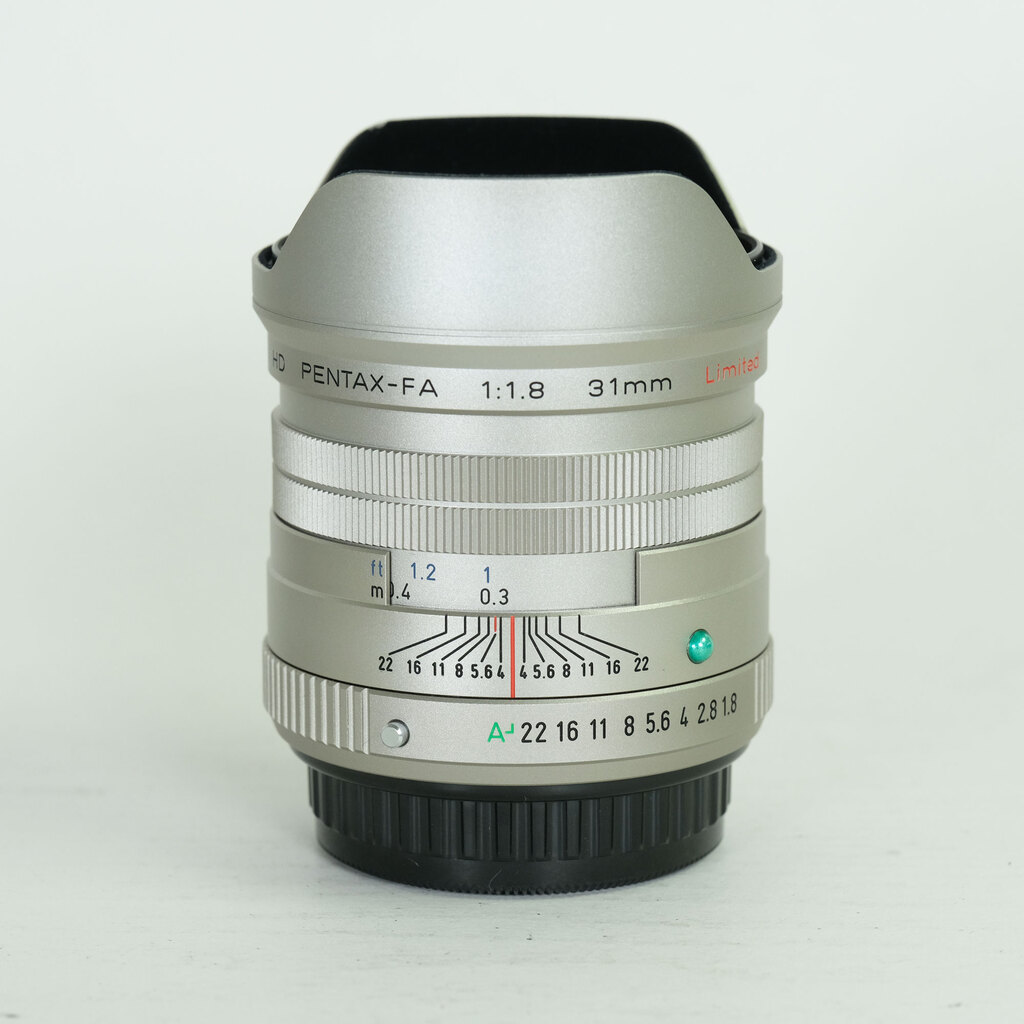 PENTAX HD FA 31mm F1.8 Limited シルバー