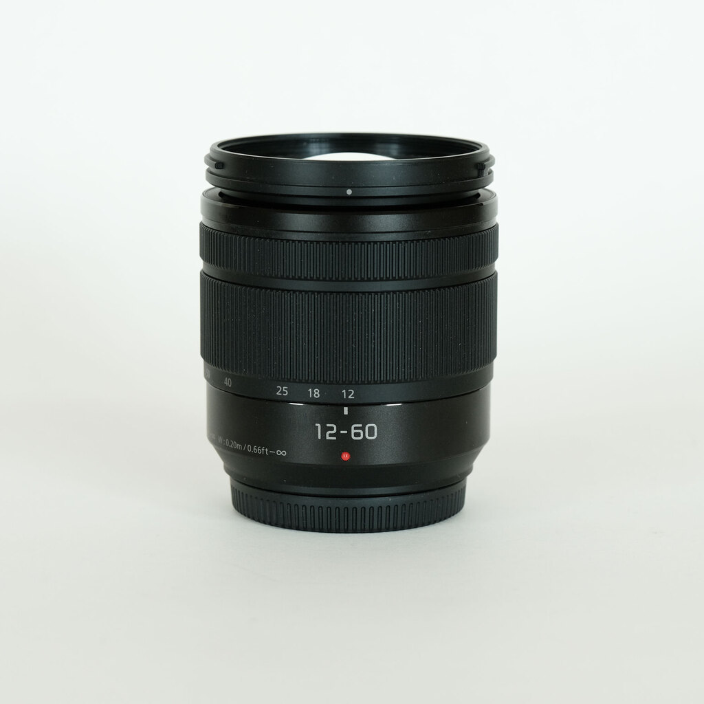 【値下げ】Panasonic LUMIX G12-60mm レンズ単体 Panasonic LUMIX G VARIO 12-60mm / F3.5-5.6 ASPH. / POWER O.I.S.の