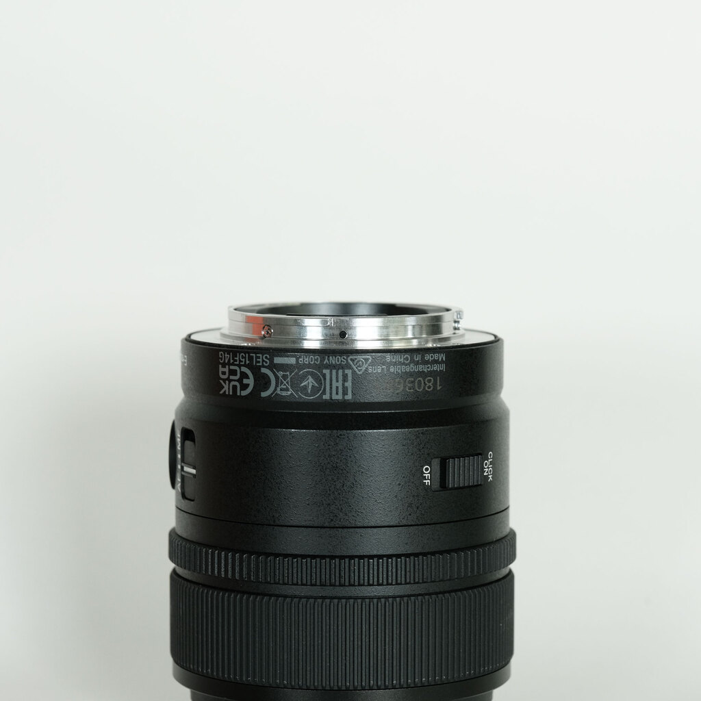 SONY E 15mm F1.4 G SEL15F14G