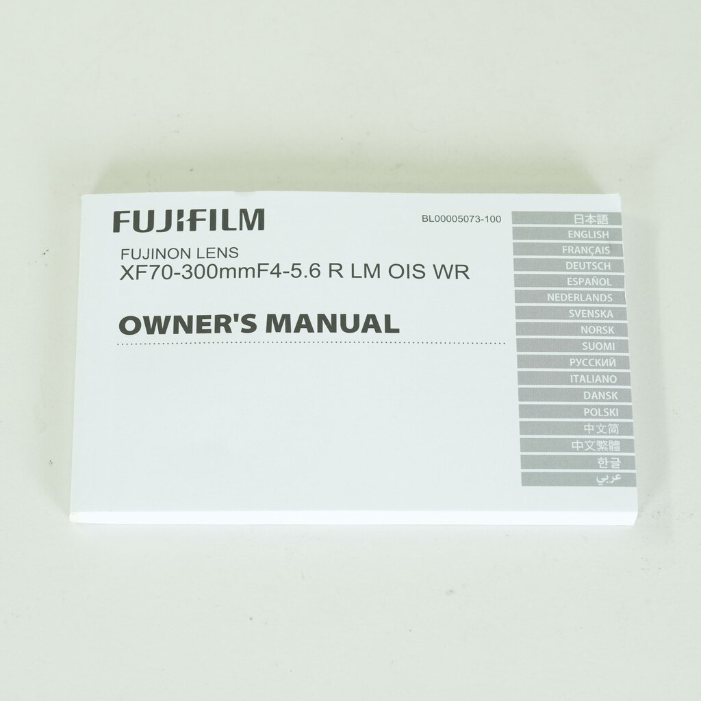 FUJIFILM XF70-300mmF4-5.6 R LM OIS WR FUJIFILM XF70-300mmF4-5.6 R LM OIS WR