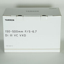TAMRON 150-500mm F/5-6.7 Di III VC VXD（Model A057）[ソニーE用]