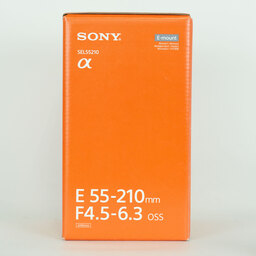 SONY E 55-210mm F4.5-6.3 OSS SEL55210 SONY E 55-210mm F4.5-6.3 OSS SEL55210