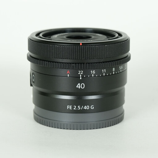 SONY FE 40mm F2.5 G SEL40F25G