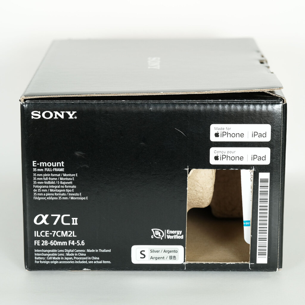 SONY α7C II（ILCE-7CM2）