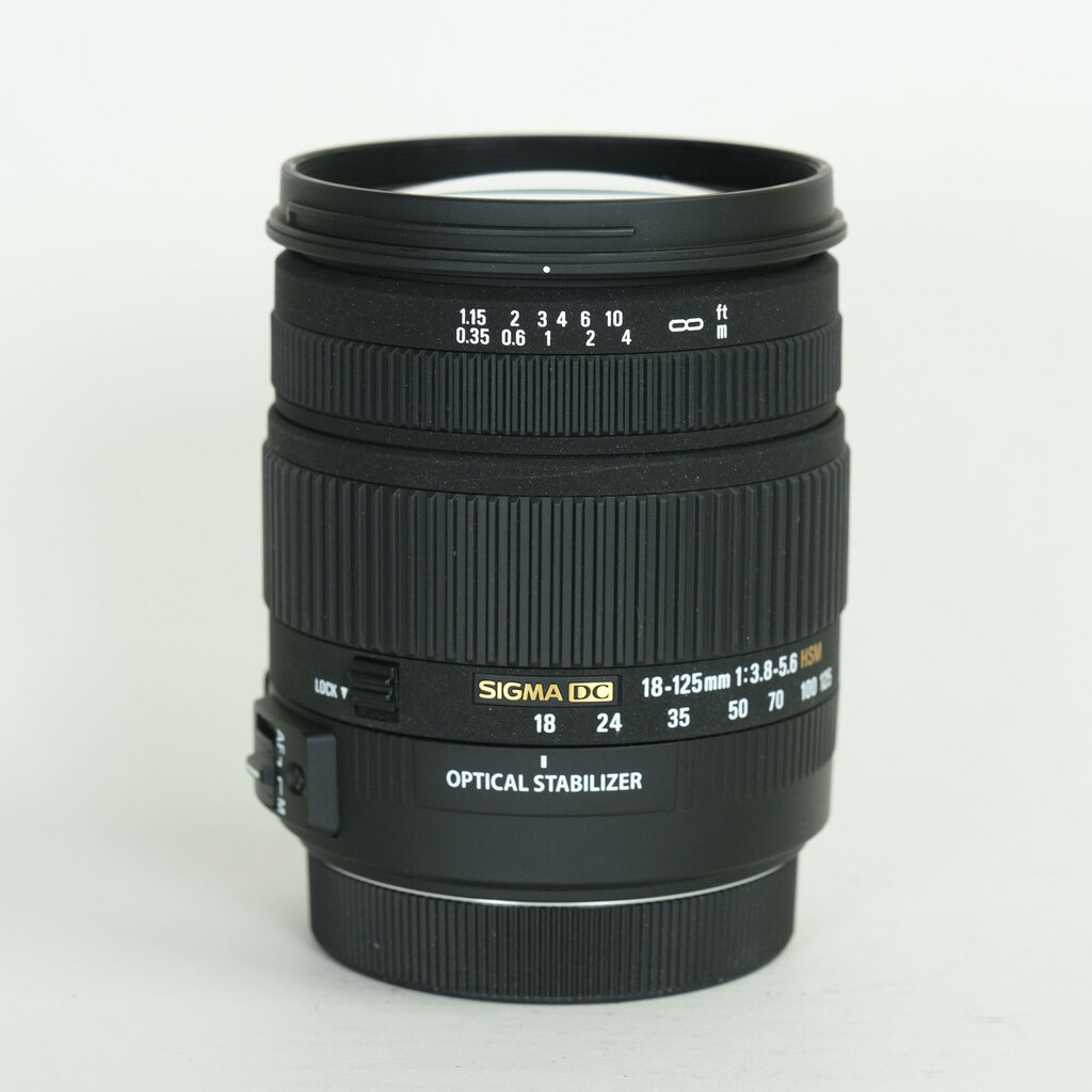 SIGMA 18-125mm F3.8-5.6 DC OS HSM [キヤノンEF用]