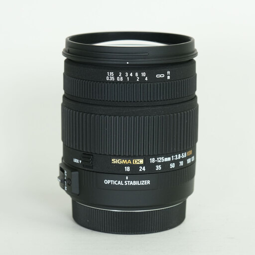 SIGMA 18-125mm F3.8-5.6 DC OS HSM [キヤノンEF用]