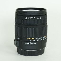 SIGMA 18-125mm F3.8-5.6 DC OS HSM [キヤノンEF用]