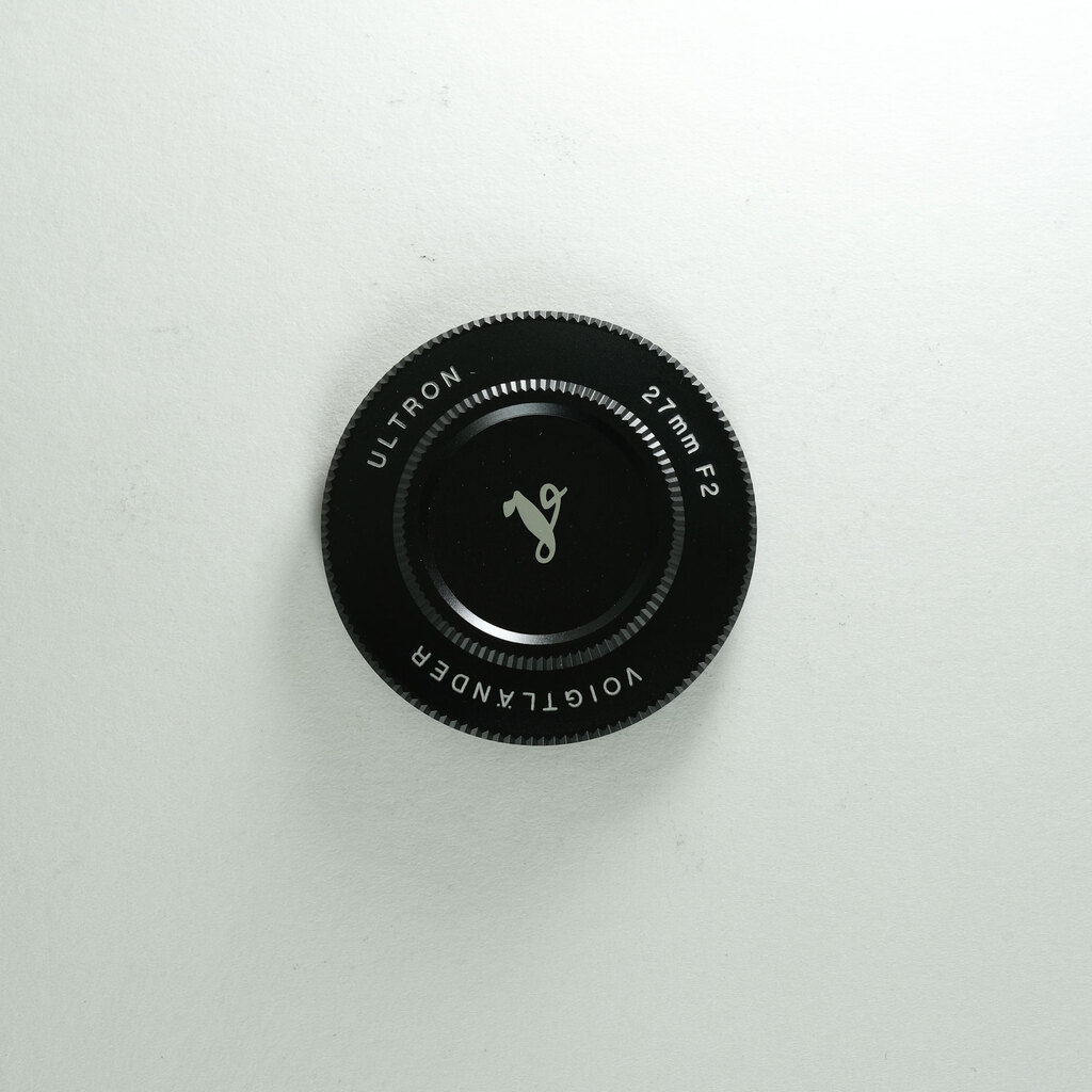 Voigtlander ULTRON 27mm F2 X-mount（フジフイルムX用） シルバー