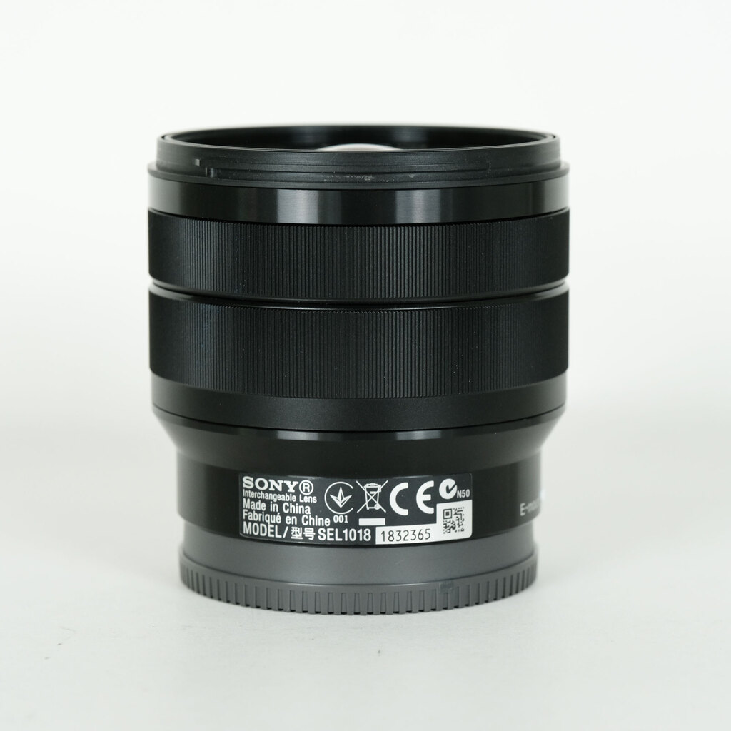 SONY E 10-18mm F4 OSS SEL1018