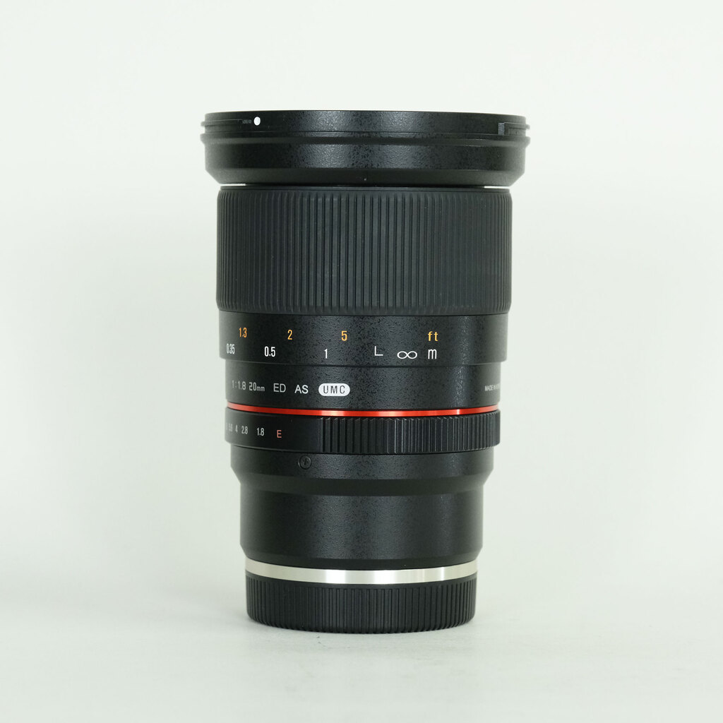 SAMYANG 20mm F1.8 ED AS UMC (ソニーE用)