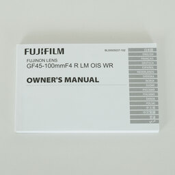 FUJIFILM GF45-100mmF4 R LM OIS WR
