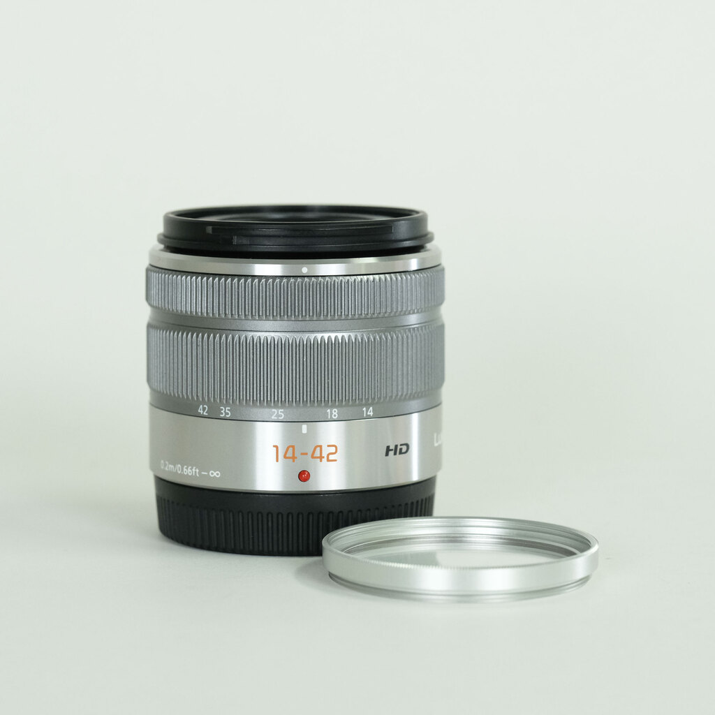 Panasonic LUMIX G VARIO 14-42mm F3.5-5.6II ASPH. MEGA O.I.S. シルバー H-FS1442A-S Panasonic LUMIX G VARIO 14-42mm F3.5-5.6II ASPH. MEGA O.I.S. シルバー H-FS1442A-S