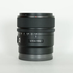 SONY E 15mm F1.4 G SEL15F14G
