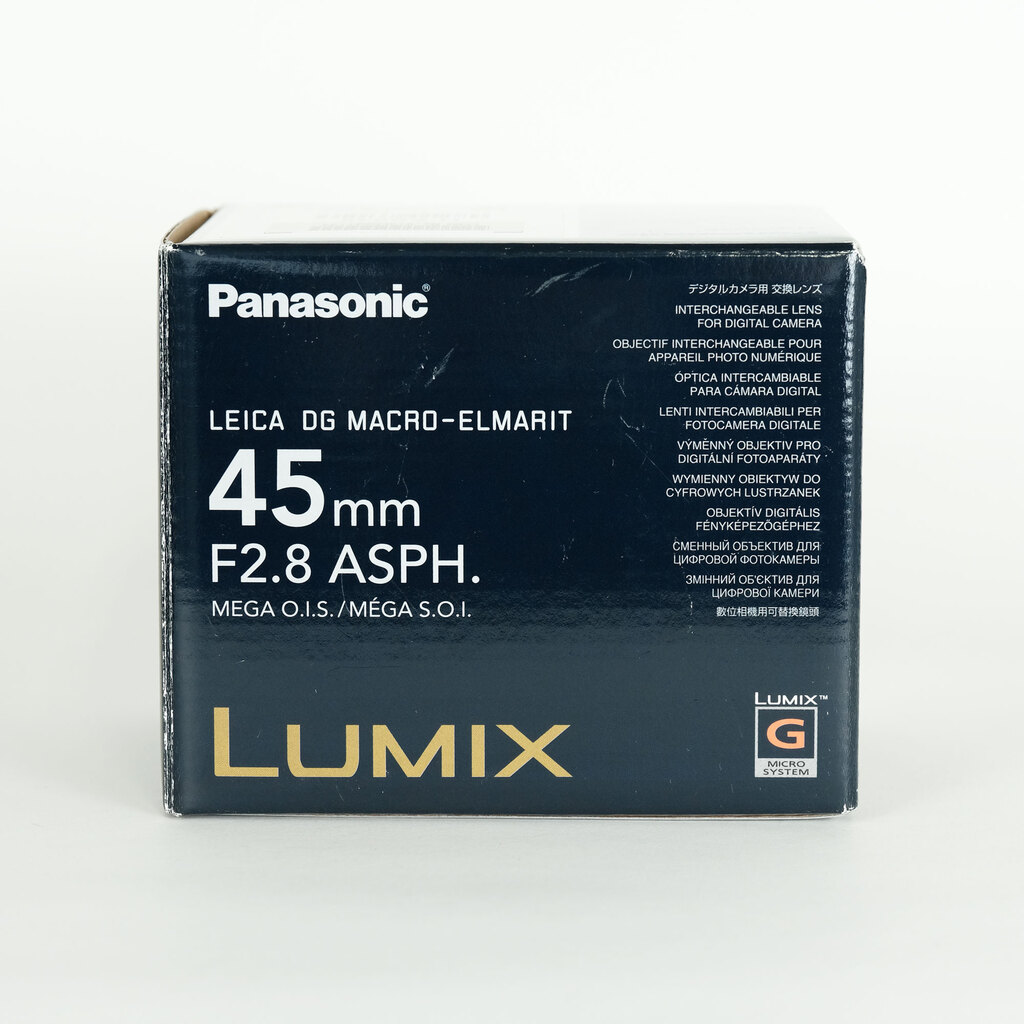 Panasonic LEICA DG MACRO-ELMARIT 45mm F2.8 ASPH. MEGA O.I.S.