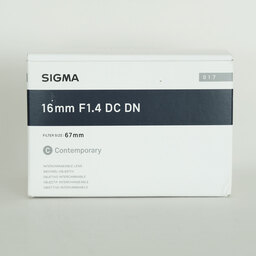 SIGMA 16mm F1.4 DC DN｜Contemporary [キヤノンM用]