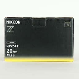 Nikon NIKKOR Z 20mm f/1.8 S