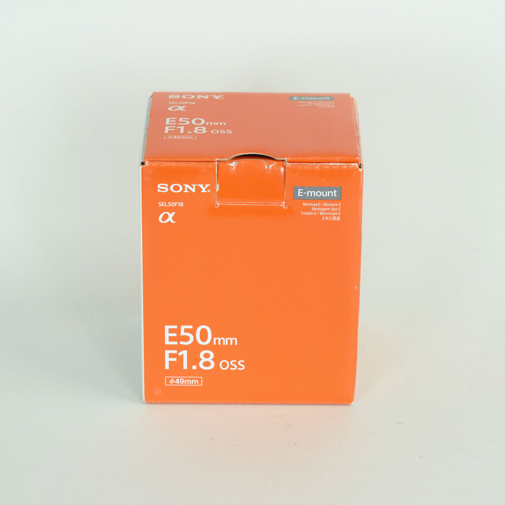 SONY E 50mm F1.8 OSS SEL50F18 SONY E 50mm F1.8 OSS SEL50F18