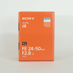 SONY FE 24-50mm F2.8 G SEL2450G