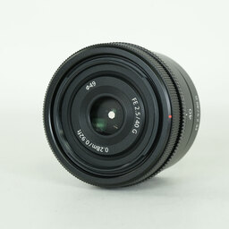 SONY FE 40mm F2.5 G SEL40F25G