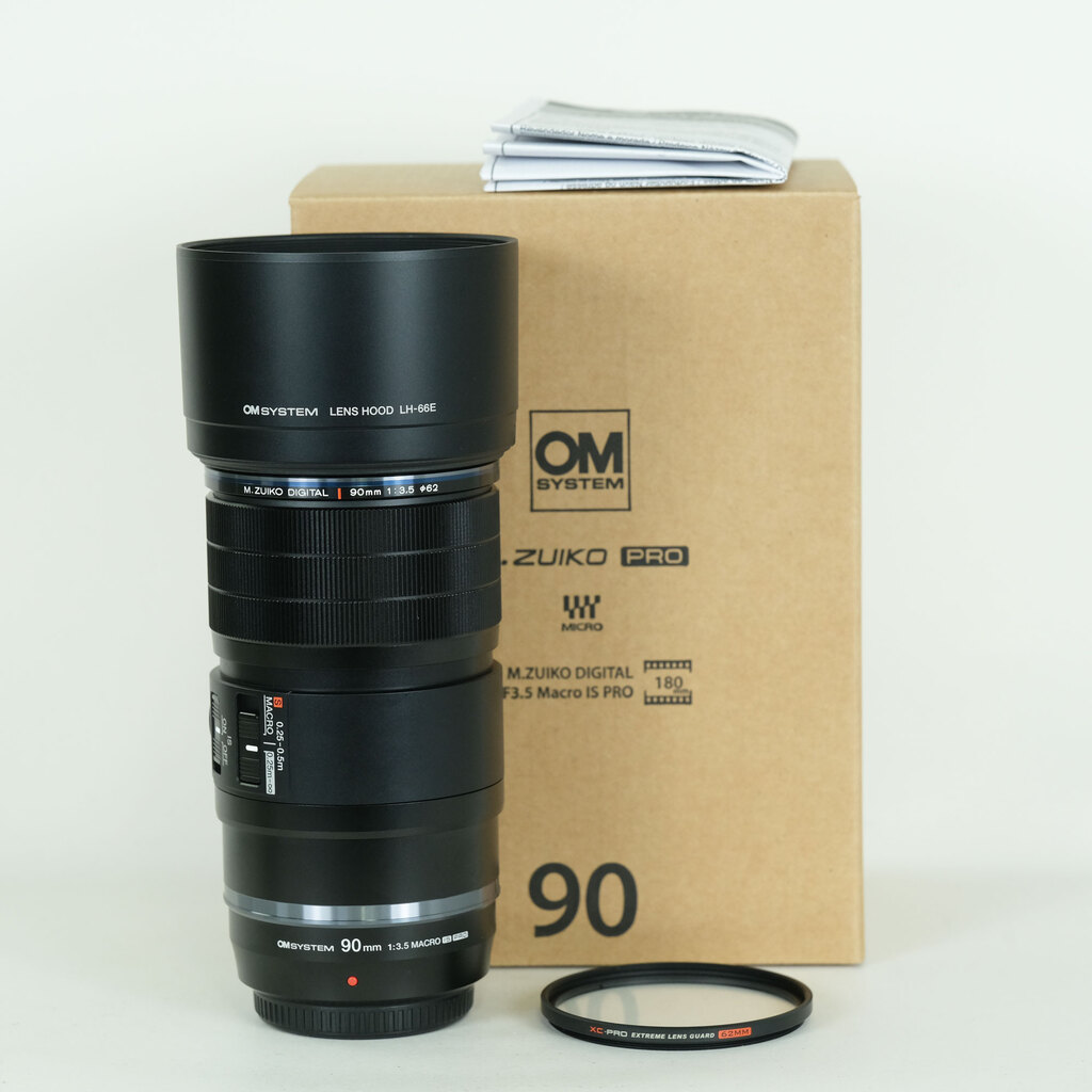 OM SYSTEM M.ZUIKO DIGITAL ED 90mm F3.5 Macro IS PRO