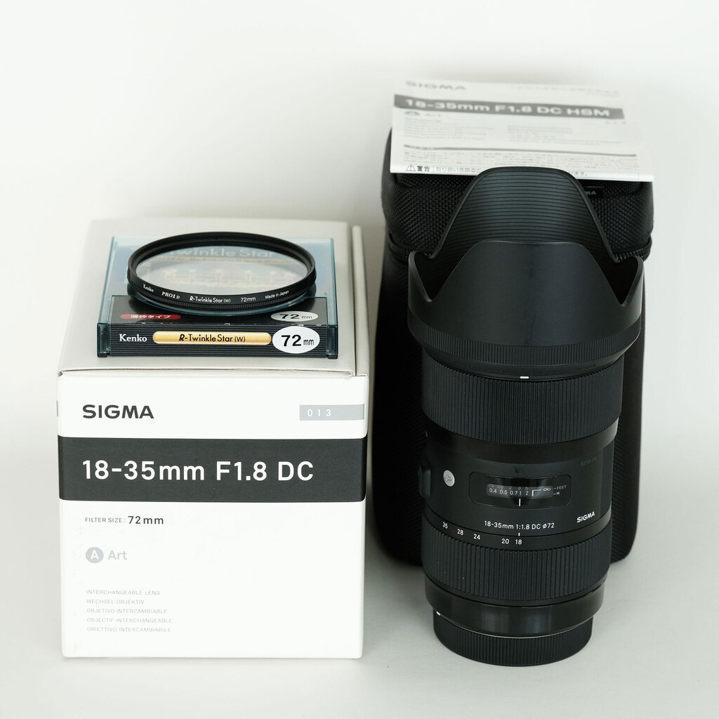 SIGMA 18-35mm F1.8 DC HSM｜Art [キヤノンEF用]
