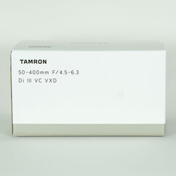 TAMRON 50-400mm F/4.5-6.3 Di III VC VXD (Model A067) [ソニーE用]