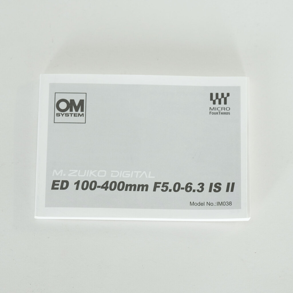 OM SYSTEM M.ZUIKO DIGITAL ED 100-400mm F5.0-6.3 IS II