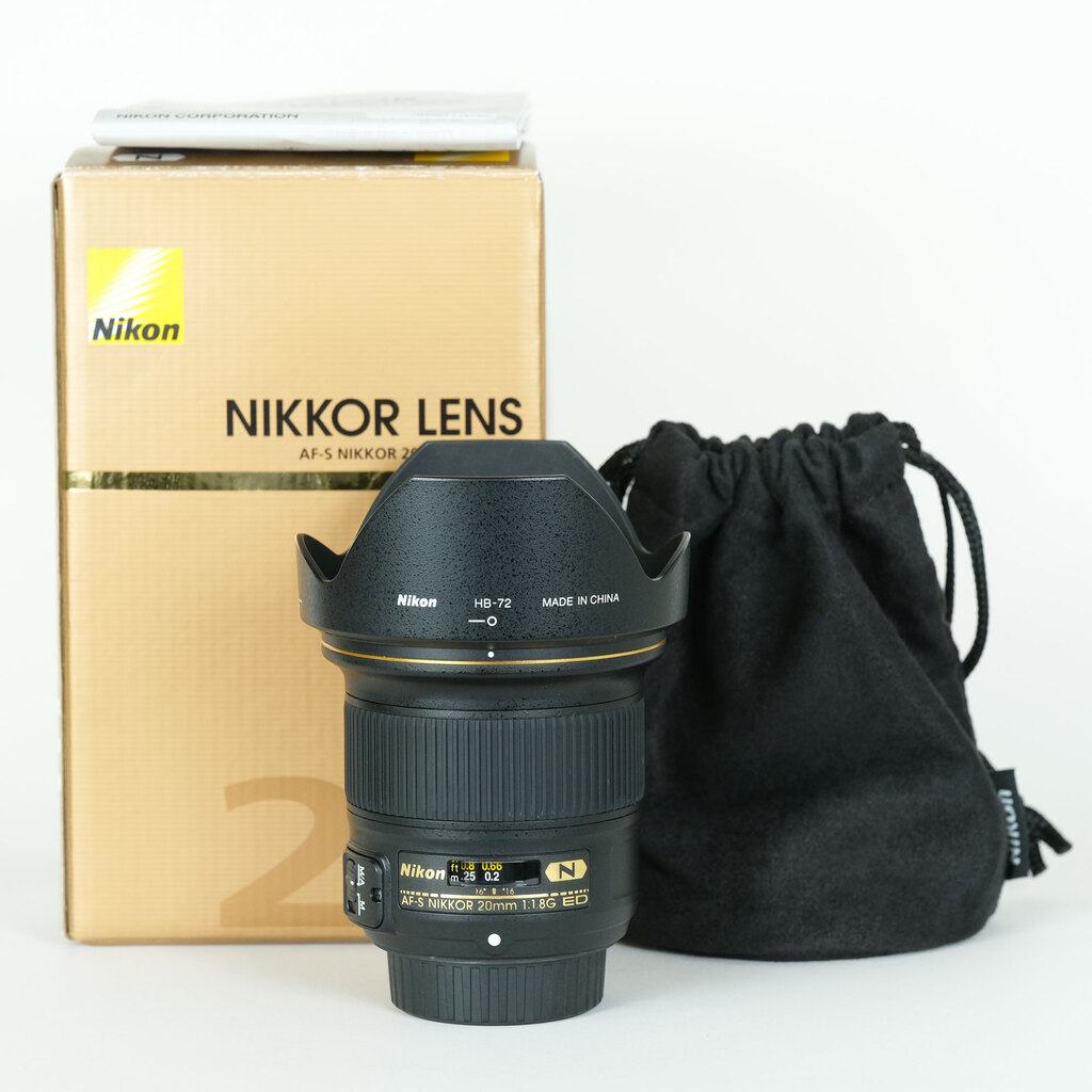 Nikon AF-S NIKKOR 20mm f/1.8G ED
