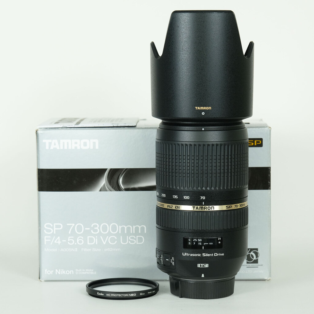 TAMRON SP 70-300mm F4-5.6 Di VC USD/Model A005NII(ニコン用)の出品