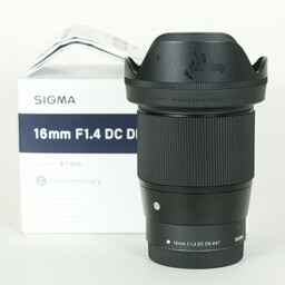 SIGMA 16mm F1.4 DC DN｜Contemporary [キヤノンM用]
