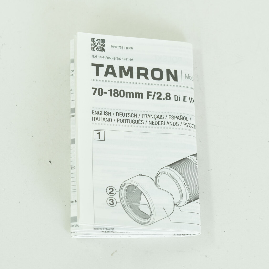 TAMRON 70-180mm F/2.8 Di III VXD (Model A056) [ ソニーE用 ]