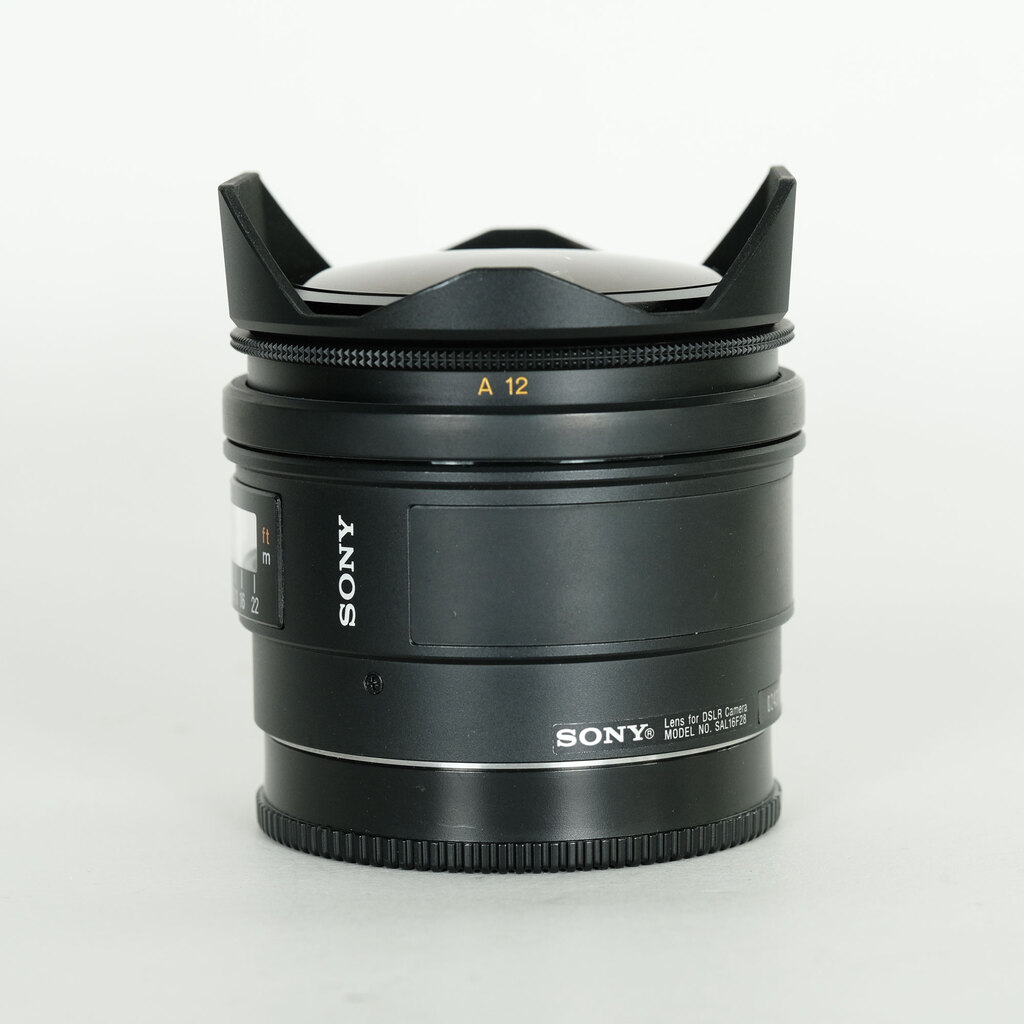 SONY 16mm F2.8 Fisheye SAL16F28