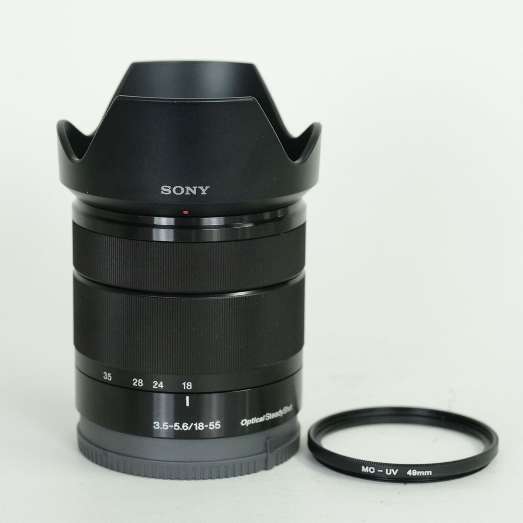SONY E 18-55mm F3.5-5.6 OSS SEL1855 ブラック