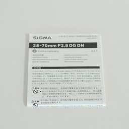 SIGMA 28-70mm F2.8 DG DN｜Contemporary [ライカL用]