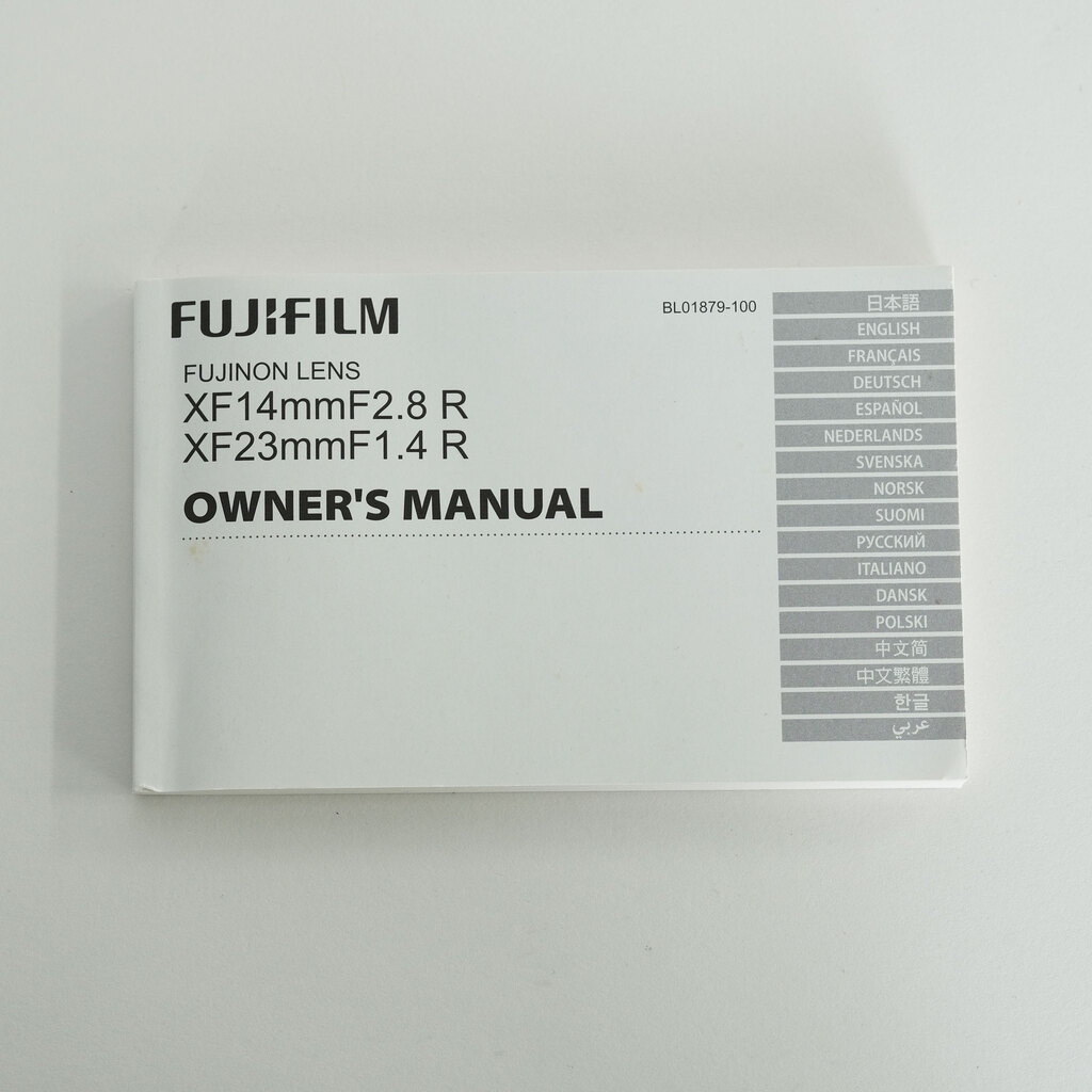 FUJIFILM XF23mmF1.4 R