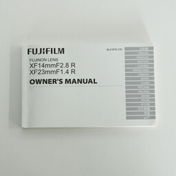 FUJIFILM XF23mmF1.4 R