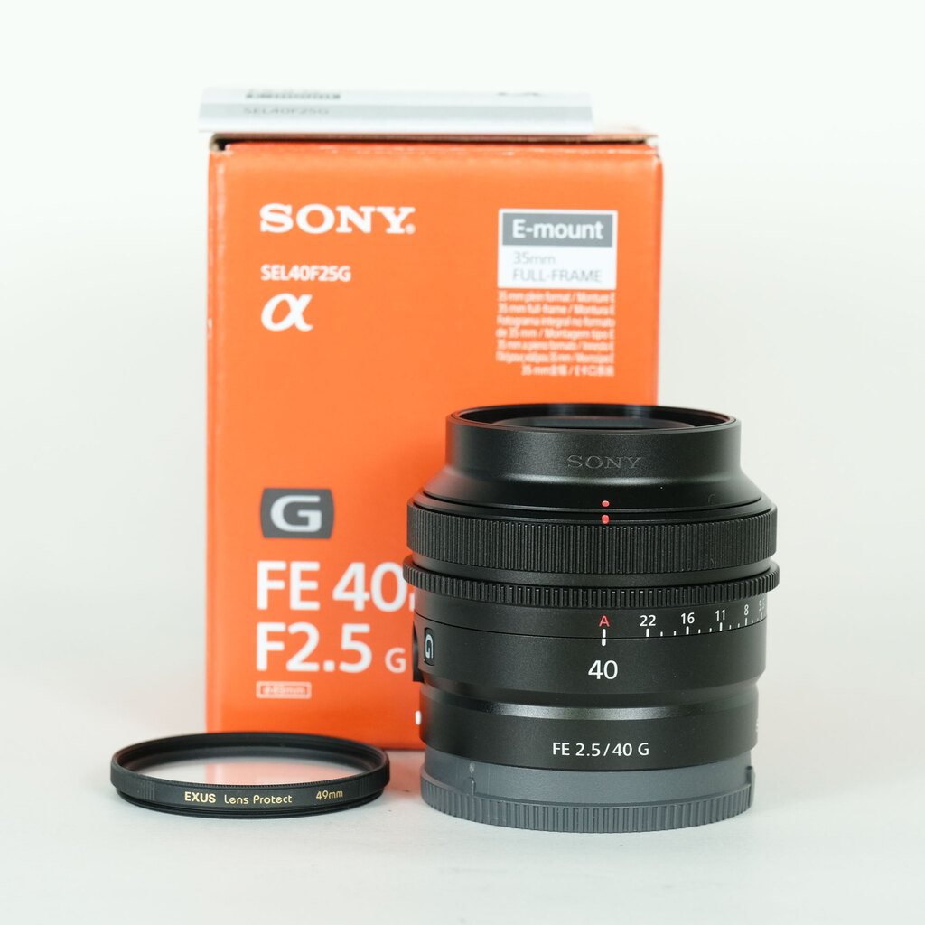 SEL40F25G （新品未使用） SONY FE 40mm F2.5 G SEL40F25Gの出品 | ONE SCENE（ワンシーン）