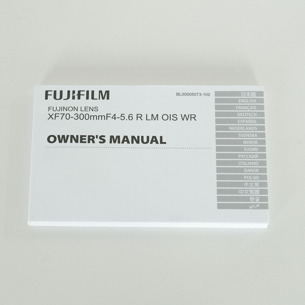 FUJIFILM XF70-300mmF4-5.6 R LM OIS WR