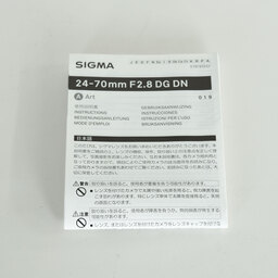 SIGMA 24-70mm F2.8 DG DN｜Art [ソニーE用]