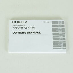 FUJIFILM XF50mmF2 R WR