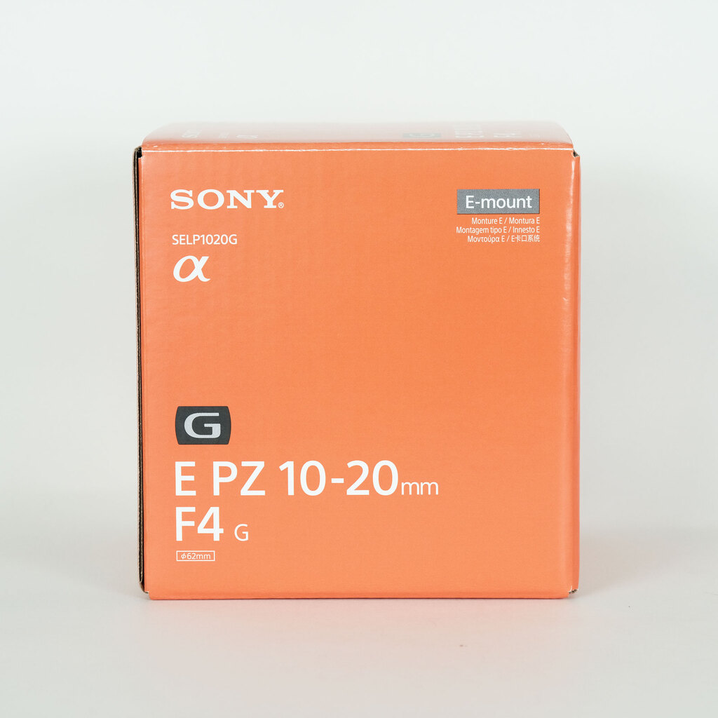 SONY E PZ 10-20mm F4 G SELP1020G