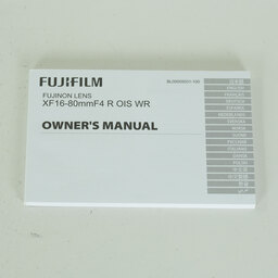 FUJIFILM XF16-80mmF4 R OIS WR